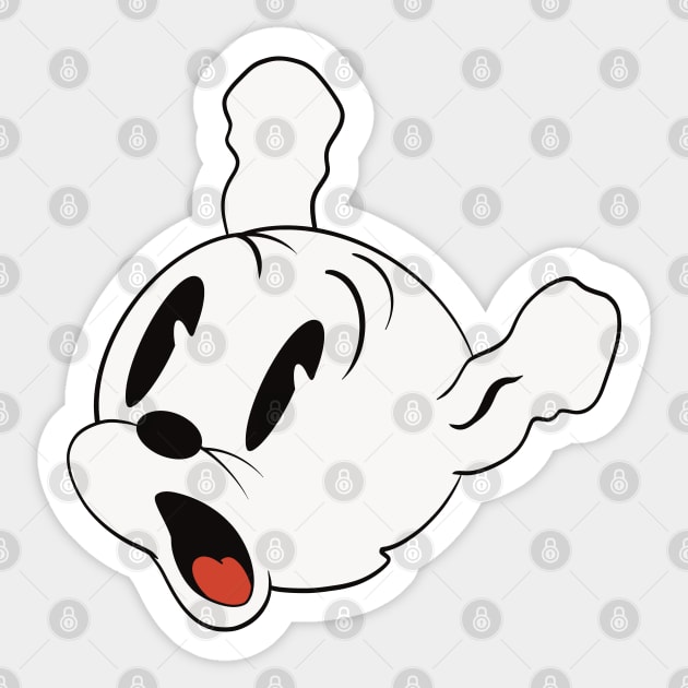 Scared Pudgy Sticker by liquidsouldes